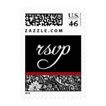 Damask Beauty-RSVP-Small Postage - Customized postage