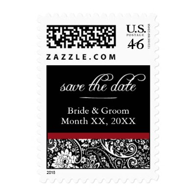 Damask Beauty-Save The Date-Small Postage