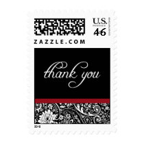 Damask Beauty-Thank You-Small Postage