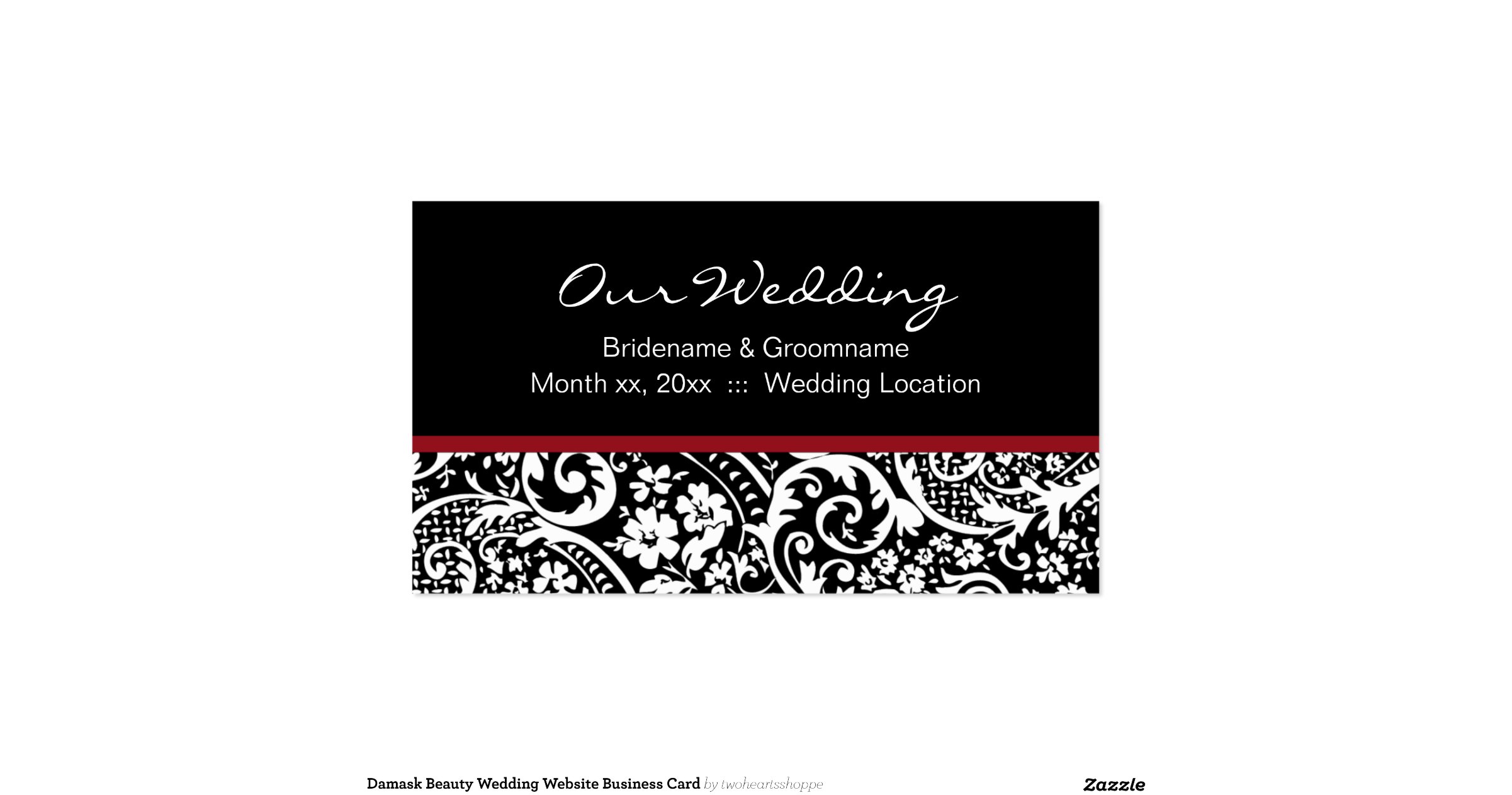 damask_beauty_wedding_website_business_card