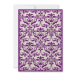 invite, invitation, plum, purple, aubergine,