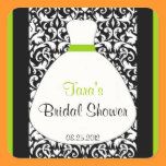 Damask Bridal Sticker stickers