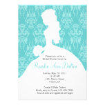 Damask Bride - Bridal Shower Invitaion Personalized Invites
