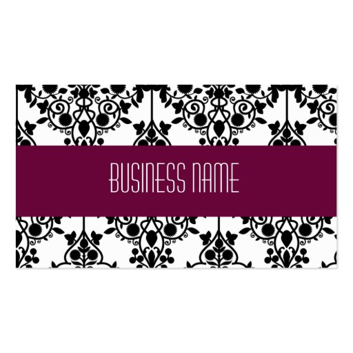 Damask business or profile Card Business Card Templates