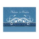 Damask Butterfly Save the Date Invitation