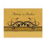 Damask Butterfly Save the Date Invitation
