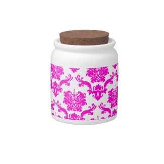 Damask candyjar