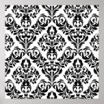 Damask Canvas Print