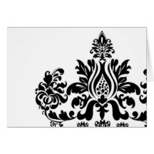 Damask Card