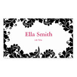 Damask Circle  business card