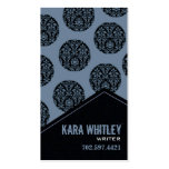 "Damask Circles" - All purpose business card