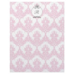 Damask Crown Letterhead <Peach>