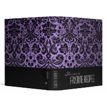 Damask Custom 1" Binder