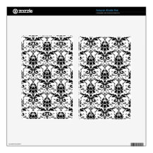 Damask Decal For Kindle Fire