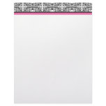 Damask Delight in Floral Pink Letterhead