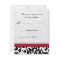 Damask Delight invitation