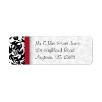 Damask Delight Custom Return Address Labels