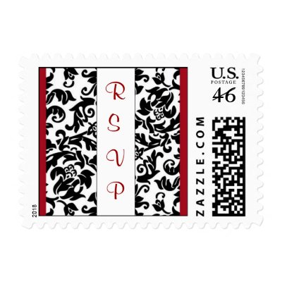 Damask Delight RSVP Small Stamp