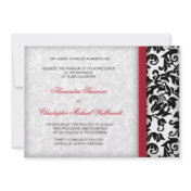 Damask Delight Wedding Invitation
