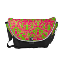Damask Design Commuter Bags