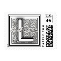 Damask Design for Wedding Postage postage by perfectpostage Damask Design for Wedding Postage postage