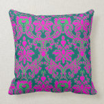 Damask Design Throw Pillows