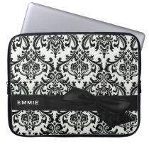 DAMASK Electronics Bag-BLACK TIE AFFAIR Laptop Computer Sleeves