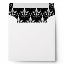 damask Envelopes fun cute pretty sweet girly