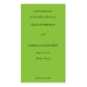 Damask Envy Save The Date Card business cards