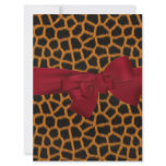 Damask Event Invitation Red large