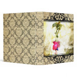 Damask Flower Binder