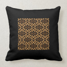 Damask French Lace Throw Pillows