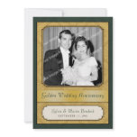 Damask Golden (50th) Anniversary Party invitation