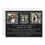Damask Graduation Invitation