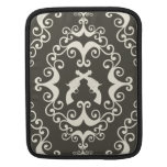 Damask guns grunge western pistols revolvers case sleeves for iPads