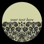 Damask In Black
