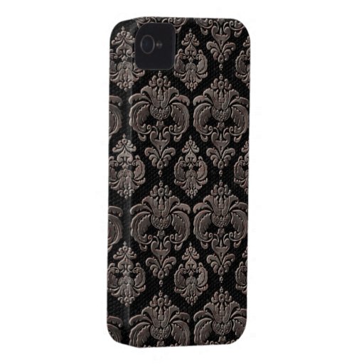Damask iPhone 4 Case Zazzle