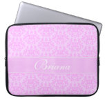 Damask "Kangaroo Paw" named lilac laptop case Laptop Computer Sleeve