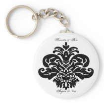 Damask Keychain