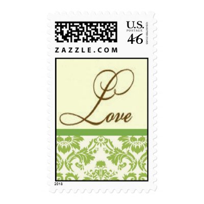 Damask Love Stamp