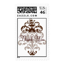 Damask Monogram Postage