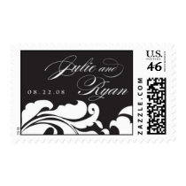 Damask Monogram postage by jessgilbert Damask Monogram postage
