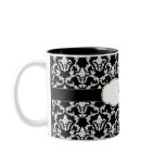 Damask Mug Add Your Name