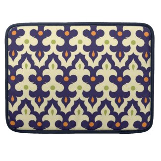 Damask paisley arabesque Moroccan pattern Sleeves For MacBooks