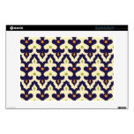 Damask paisley arabesque Moroccan pattern Laptop Skin