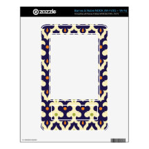 Damask paisley arabesque Moroccan pattern Skin For NOOK