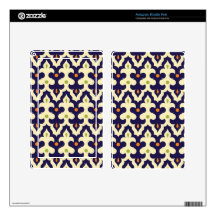 Damask paisley arabesque Moroccan pattern Skins For Kindle Fire