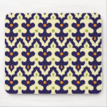 Damask paisley arabesque wallpaper pattern mousepads