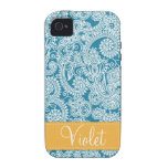 Damask Paisley iPhone 4 Case
