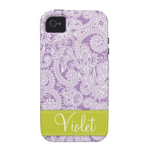 Damask Paisley iPhone 4 Case